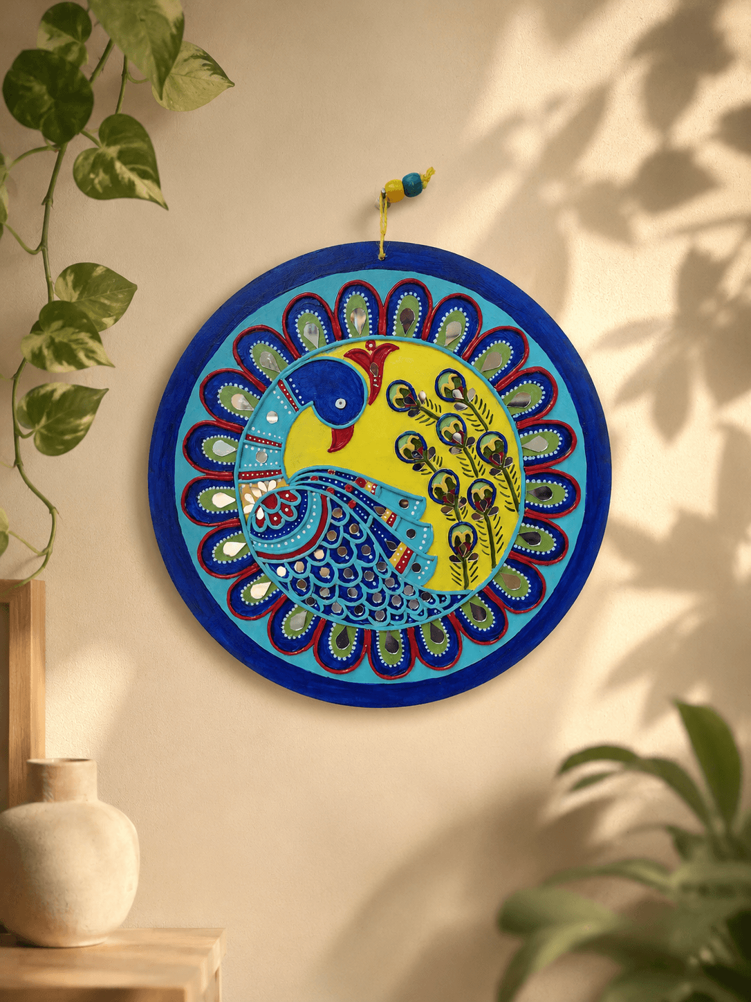 MDF Hand-painted Mandala Art
