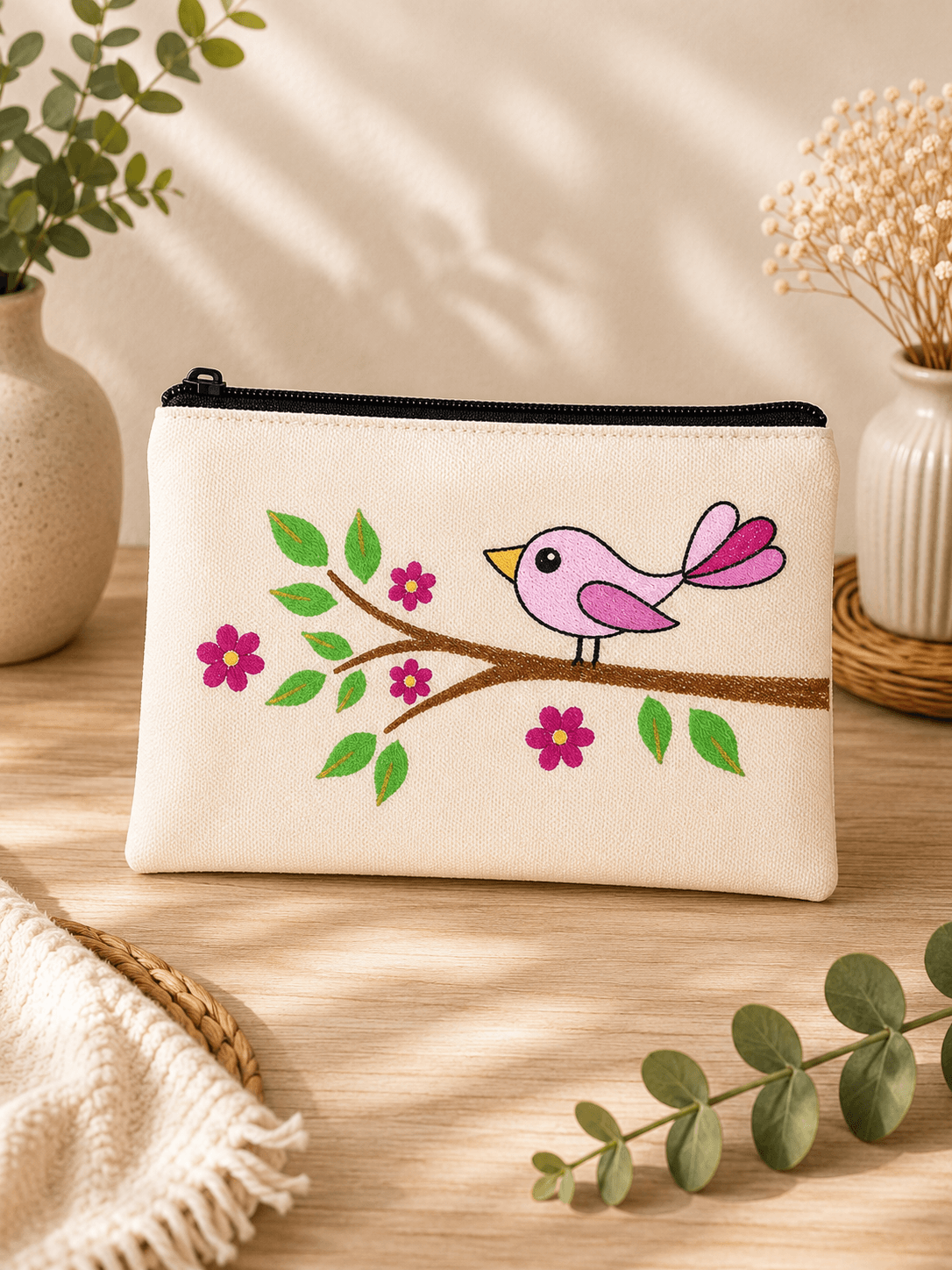 Handmade Quilted Pouch